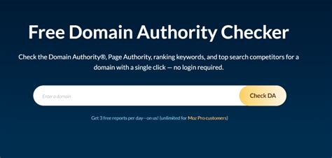 moz domain checker